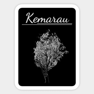 Kemarau is dry season Sticker